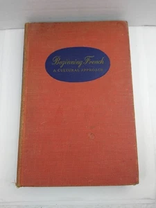 Beginning French  A Cultural Approach 1940 William Hendrix - Imagen 1 de 10