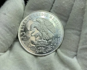 1968 Mexico 25 Pesos Olympic Games Superb Gem Bu Prooflike R201 - Picture 1 of 2