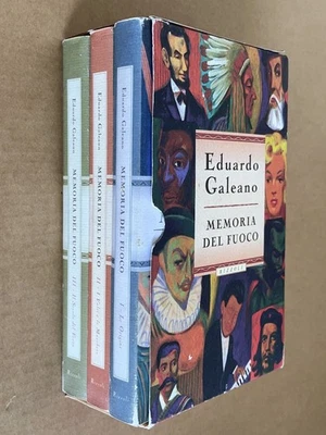 Eduardo Galeano - MEMORIA DEL FUOCO origini, secolo del vento, volti e maschere - Immagine 1 di 4