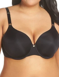 Natori 741200 Legend Full Fit Convertible Contour Underwire Bra Black 40DDD - Picture 1 of 3