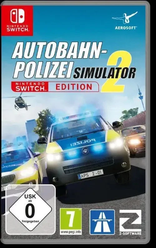 Autobahn-Polizei Simulator (Nintendo Switch) | Deutsch | Blu-ray Disc | 2022 - Bild 1 von 1