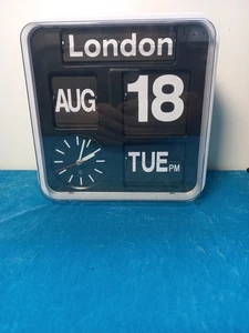 Habitat Quartz Calendar Clock - Picture 1 of 8