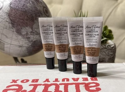 4 theBalm The Balm Ann T. Dotes Liquid Concealer Light #18  5ml/.16oz each A - Image 1 of 3
