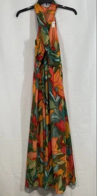 London Times женщин многоцветный цветочный макси платье размер 4P новый с Ярлыками - Изображение 1 из 4