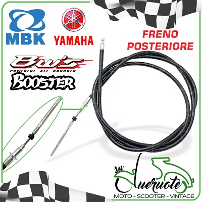 TRASMISSIONE CAVO FILO E GUAINA FRENO POSTERIORE YAMAHA BWS 50 MBK BOOSTER BW'S