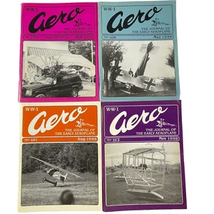 4 WWI AERO: The Journal of the Early Aeroplane 1998 complete year aviation - Picture 1 of 9