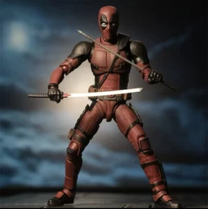 🔝Marvel Deadpool Action Figure 16cm - Foto 1 di 9