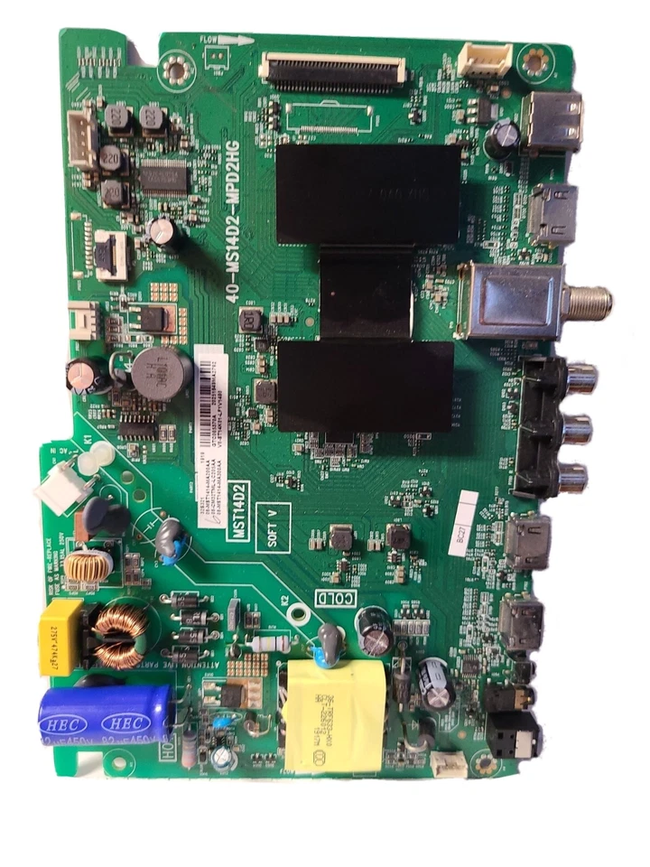 TCL 40-MS14D2-MPD2HG P/N: V8-ST14K01-LF1V1490 Main Board for 32S321 - Image 1 of 4