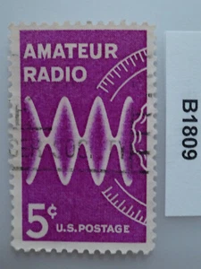 USA Stamp Amateur Radio 5 Cents United States Postage - Picture 1 of 1