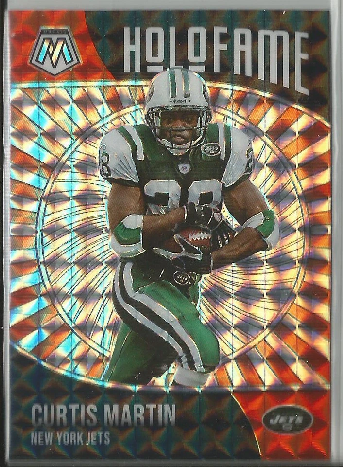 Curtis Martin 2021 Mosaic HoloFame Insert Silver Mosaic #19 - Image 1 of 1