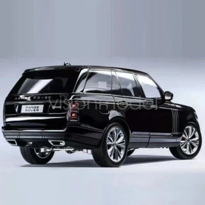 LCD 1:18 Black Range Rover SVA Luxury SUV Sports Model Diecast Metal Car - Picture 1 of 18