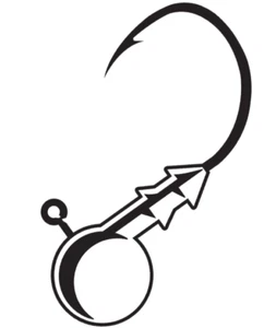 Gamakatsu 211 Round Jig Head 5 pack Ball Head Bass Soft Plastic Bait Jighead - Picture 1 of 3