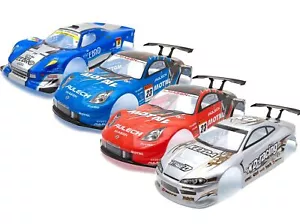 1/10 Onroad Drift Rc Car Body Shell For Tamiya tt01 tt02 Hpi Rs4 Traxxas 4tec - Picture 1 of 6