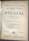 Spartiti - Wagner - Parsifal - Opera completa - 1910 ca. Ricordi / Sonzogno