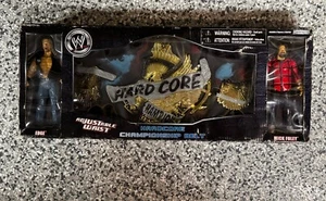 hardcore championships belt w/h edge and mick foley NEW/SEALED 2006 - Picture 1 of 16