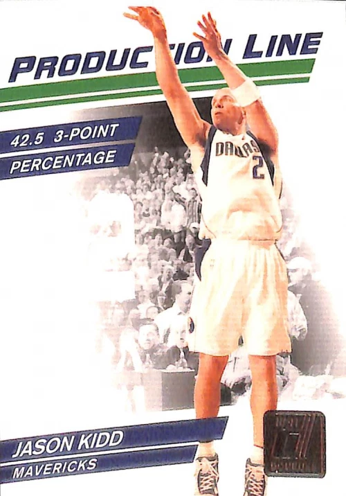 2010-11 Donruss Production Line Materials #93 Jason Kidd Jersey /399  - Image 1 of 1