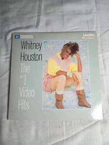 WHITNEY HOUSTON The #1 Video Hits 8" Laserdisc 1986 How Will I Know!! - Picture 1 of 4