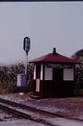 1979 Usa Steam Loco Railway Slide Strasburg Cherry Hill Signal Box Ref 15