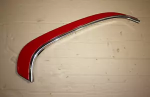GENUINE BMW E30 EXTERIOR 4 DOOR SEDAN C PILLAR MOULDING AIR OUTLET RIGHT RED OEM - Picture 1 of 14