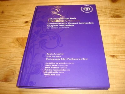 Signed JAN WILLEM DE VRIEND Bach Christmas Oratorio CHALLENGE Double SACD Book - Bild 1 von 2