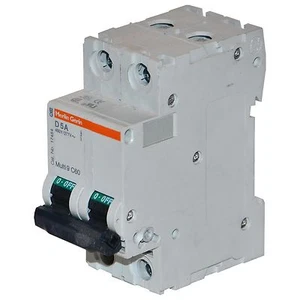 17454 Merlin Gerlin 5A 480Y/277V MULTI9 C60 2P Circuit Breaker --SA - Picture 1 of 1