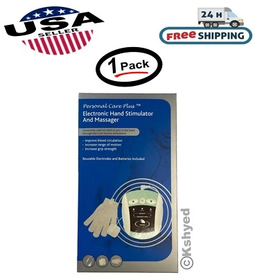 Electronic Hand Stimulator & Massager For Hand Pain Relief (PM-775) (1 Pack)-New - Image 1 of 4