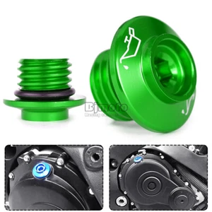 Engine Oil Filler Plug Screw Cap For KAWASAKI NINJA 650 VERSYS 1000 Z900 Z1000 - Imagen 1 de 12