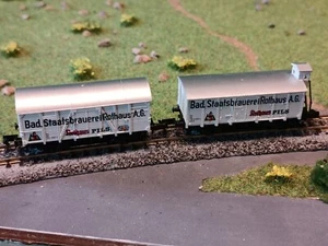 Arnold-Wagen-2 er Set Wärmeschutzwagen (1x Brhs.)"Bad.Staatsbrauerei Rothaus AG" - Bild 1 von 12