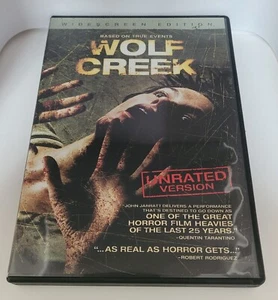 Wolf Creek (DVD, 2006, Unrated) Pre-Owned Watched Only Once Unrated! - Picture 1 of 2
