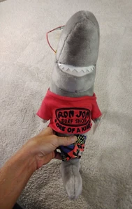 Ron Jon Surf Shop Mascot PLUSH SHARK Cruiser 17” Stuffed Russ W/Tags VTG Dude - Picture 1 of 17