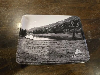 Ozark Trail 2 Piece Knife Set with Collectors Tin Box NEW - Image 1 of 4