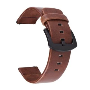 Correa de correa de reloj de cuero de 20 mm 22 mm para reloj Samsung Galaxy 3 41 mm 45 mm Huawei - Imagen 1 de 17