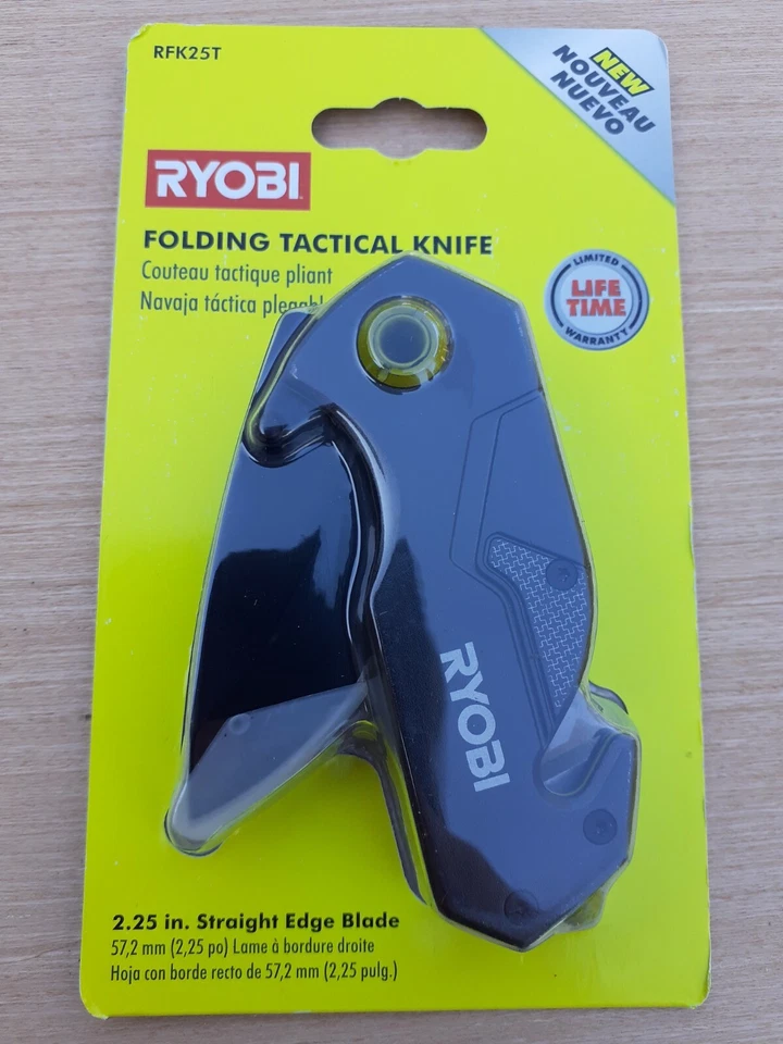 Ryobi RFK25T Compact Folding Tactical Knife