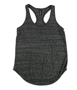 Easy Wear Womens Heathered Racerback Tank Top, Grey, Medium - Picture 1 of 2
