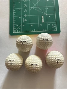 (5) PING EYE Golf Balls. Used Nice Shape. - Picture 1 of 3