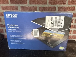 Epson Perfection V600 Color Scanner Zdjęcie, film, dokumenty, NIGDY NIE UŻYWANY! - Zdjęcie 1 z 7