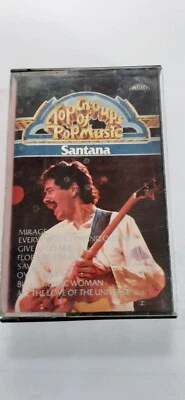 Santana Top Groups Of Pop Music Cassette Tape Album 1975 - Image 1 of 3