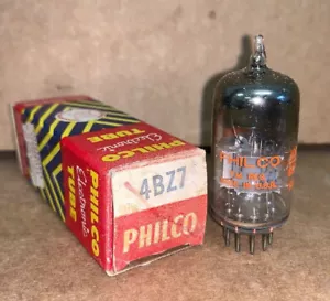 PHILCO 4BZ7 Electron Tube Vacuum Tube USA - Picture 1 of 5