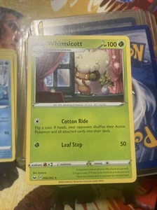 Pokémon TCG Whimsicott Sword & Shield Base Set 006/202 Regular Rare - Picture 1 of 1
