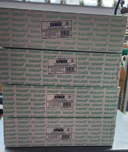DAMAR 3093B EL432-120/277HF 3-4 Lamp F32T8 40W Fluorescent Ballast - LOT OF 4 - Picture 1 of 4