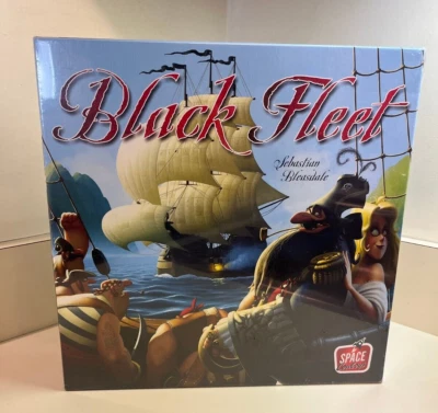 New Old Stock- Black Fleet Sebastian Bleasdale Board Game, Space Cowboys/Asmodee - Image 1 of 4