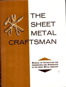 1964 THE SHEET METAL CRAFTSMAN TEXTBOOK HC 3rd PRINTING + ANSWER BOOK VGC - Bild 1 von 1