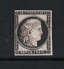 France 1870 MM Dambourgez 20c Plate Proof Small Thin No Gum - S17041