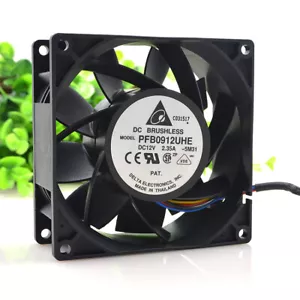 Delta PFB0912UHE DC 12V 2.35A 90x90x38mm 9cm 4 Lines PWM Cooling Fan High Speed - Picture 1 of 1