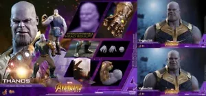 Hot Toys MMS479 1/6 THANOS Avengers Infinity War Movie Masterpiece Used Rare - Picture 1 of 7