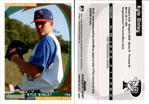 Kyle Ginley 2006 Grandstand Appalachian League Top Prospects #NNO Card
