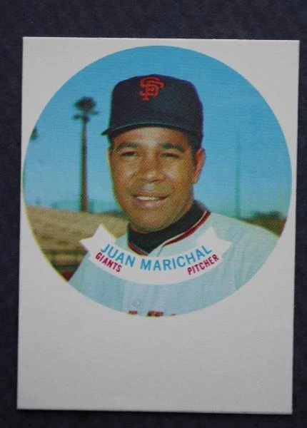 1970 Topps Candy Lid Proof Test Issue Progression Juan Marichal RARE Collectible