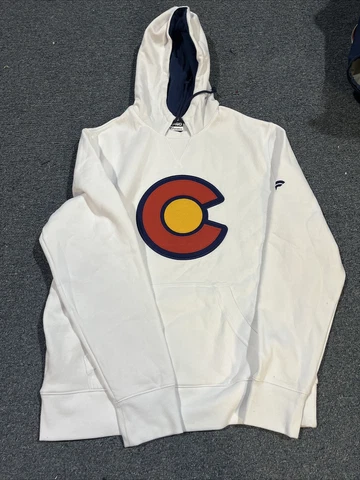 2022-23 Colorado Avalanche Reverse Retro 2.0 Team Issued Hoodie Med or Large Cover