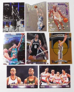 ASSORTED INSERT ONLY 8 CARD BASKETBALL LOT LIFT OFF,GLIDERS,TRIUMVERATE+ #e8 - Picture 1 of 4