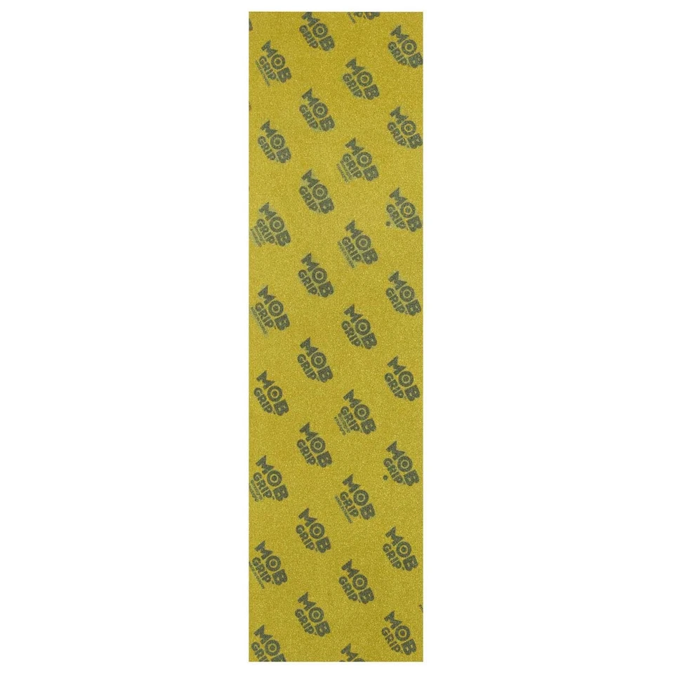 Mob Skateboard Griptape Clear Transparent Yellow 9" x 33" Grip Tape Sheet - Image 1 of 1